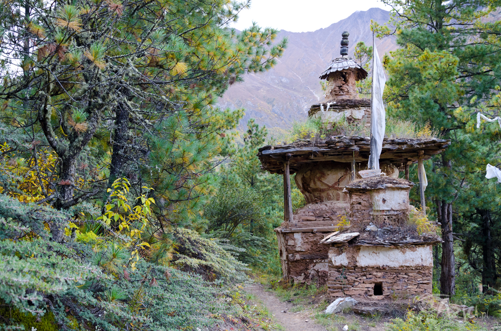 Dzień 5: czorteny w drodze do lamaistycznego klasztoru - Ringmo Gompa